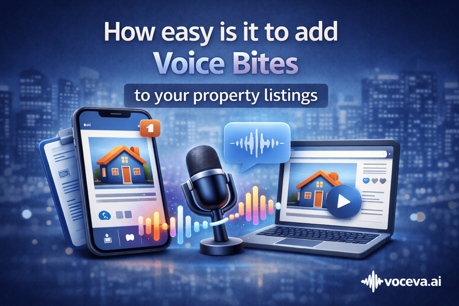How easy is it to add Voice Bites to your property listings